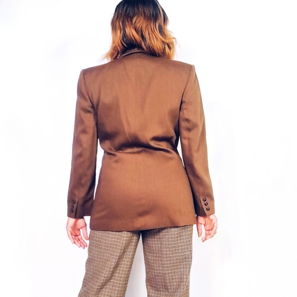 Casual Corner Chocolate Blazer - Picture 5 of 9
